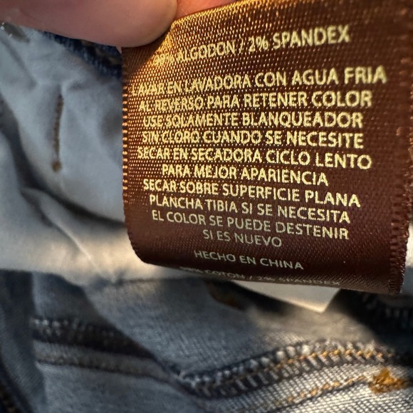 KUT from the Kloth Carlo Ankle Skinny Jeans Women's 8 Medium Wash Frayed Stretch - Picture 9 of 12